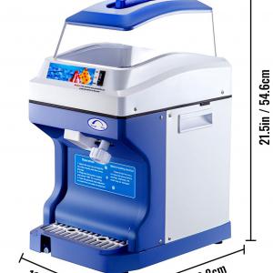 Jégborotva, jégdaráló gép 300 W, rozsdamentes acél penge 200 kg/óra