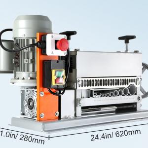 Kábelhántoló gép, vezeték blankoló kábelcsupaszító gép kábelhántás  1,5-40 mm 370W teljesítmény