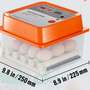 Keltetőgép, inkubátor – 12 tojás – automatikus forgatás