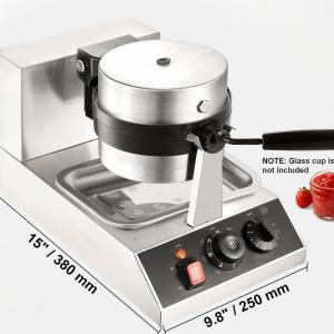 Kerek gofrisütő 1300 W teljesítménnyel