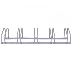 Kerékpártároló, kerékpártartó, bicikli tároló fém 5 állásos