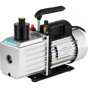 Kétfokozatú vákuumszivattyú autójavításhoz és HVAC-rendszerekhez, 0,74 kW, 226 l/perc (8 CFM), 2RS-3