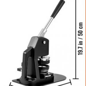 Kitűző készítő gép – 58mm-32mm, 500 db gombbal
