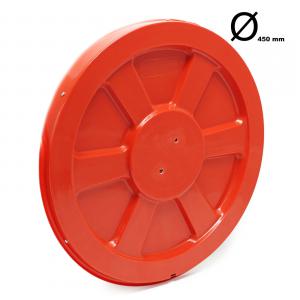 Közlekedési, forgalomtechnikai panoráma tükör 45 cm