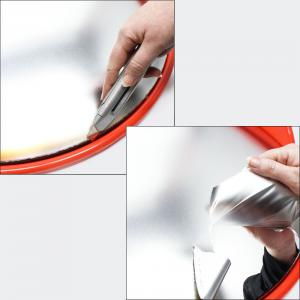 Közlekedési, forgalomtechnikai panoráma tükör 60 cm