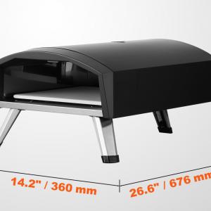 KÜLTÉRI GÁZOS PIZZAKEMENCE 32 cm pizzához