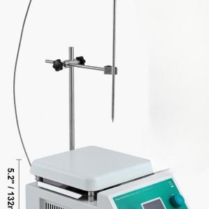 Laboratóriumi mágneses keverő termosztatikus fűtés, 2000 ford/perc, ( 2 liter)