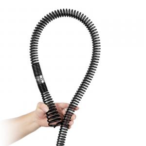 Lefolyótiszítító, csőtisztító kábel, spirál csomag vágófejjel 18 m átmérő 30 mm