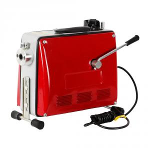 Lefolyótisztító, csőtisztító gép, csőgörény 500 W - Ø16 mm felszereléssel,  400 ford./perc, 20 m spirállal