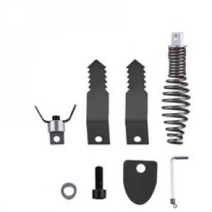 Lefolyótisztító gép, csőtisztító 15 m × 9,5 mm, kézi adagolású, 250 W, 50–100 mm csövekhez