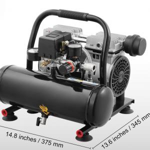 Légkompresszor kompakt hordozható olajmentes kompresszor 4 liter, 635W