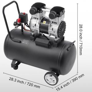 Légkompresszor  olajmentes kompresszor 1450W, 60L