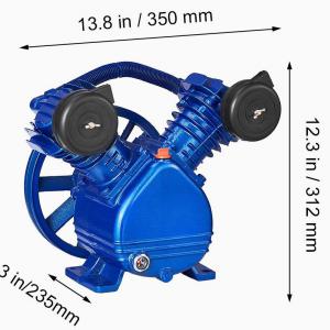 Légkompresszor szivattyúfej – 2,2 kW, 177 l/perc, 6,2 bar, kéthengeres dugattyús szivattyú