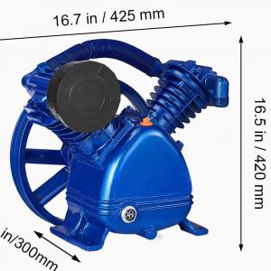 Légkompresszor szivattyúfej – 4,1 kW, 163 liter/perc, 6,2 bar, kéthengeres dugattyús szivattyú
