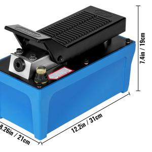 Levegős hidraulikus lábpumpa – 1,6l- kék