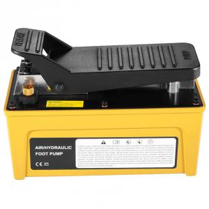Levegős hidraulikus lábpumpa, 1,6 l, 700 bar sárga