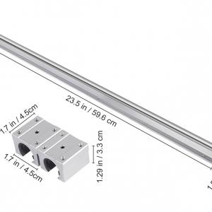 Lineáris Vezetősínkészlet SBR16, 600 mm