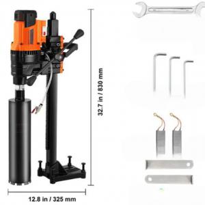 Magfúrógép 3200 W teljesítménnyel, Φ 20–250  mm átmérő-tartománnyal, állvánnyal
