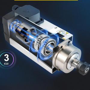 Marómotor CNC Léghűtéses Orsómotor ER20 Befogóval – 3 kW, 18000 1/min