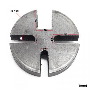 Mechanikus asztali prés 2t műhelyprés