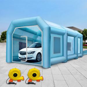 Mobil  festőfülke, festő sátor légfúvóval 9 x 6 x 4 m