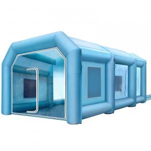 Mobil  festőfülke, festő sátor légfúvóval 9 x 6 x 4 m
