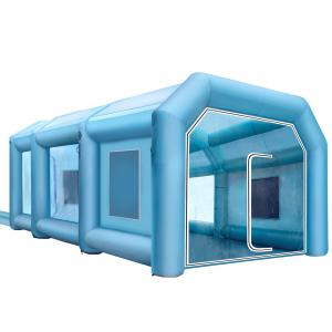 Mobil  festőfülke, festő sátor légfúvóval 9 x 6 x 4 m