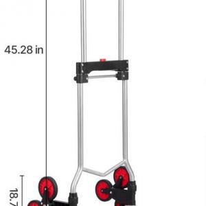 Molnárkocsi, szállítókocsi lépcsőjáró 120 kg teherbírással
