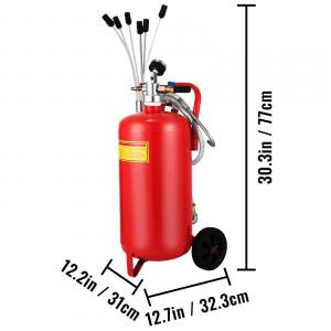 Olajleeresztő tartály 23 liter