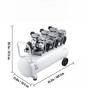 Olajmentes légkompresszor, 100 liter, 2,2 kW, alacsony zajszint