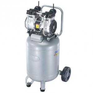 Olajmentes légkompresszor 49 literes,  2 LE teljesítménnyel, 113 L/perc szállítással (6,2 bar), max. 8 bar nyomás