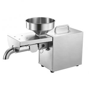 Olajprés 700 W – 3,75 kg/óra kapacitású automata elektromos olajkivonó, 230 °C-os meleg préseléssel