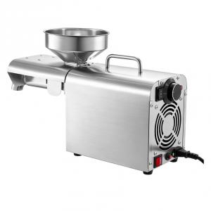 Olajprés 750 W – 3,75 kg/óra kapacitású automata elektromos olajkivonó, 50–300 °C meleg préseléshez,