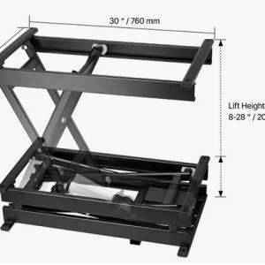 Ollós emelő, emelőasztal 150 kg teherbírás (20–71 cm) magasságállítás