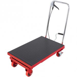 Ollós emelő, emelőasztal hidraulikus 230 kg teherbírás (220–720 mm) magasságállítás másolata