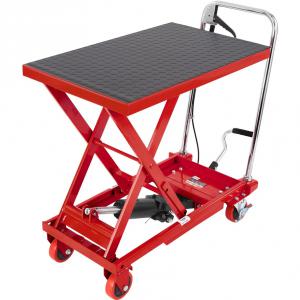 Ollós emelő, emelőasztal hidraulikus 230 kg teherbírás (220–720 mm) magasságállítás másolata
