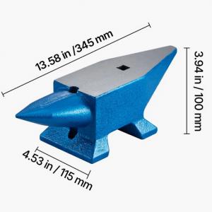 Öntöttvas műhely üllő 10 kg