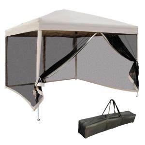 Összecsukható pop-up  pavilon, harmónika sátor rendezvénysátor 3x3m hordozótáskával