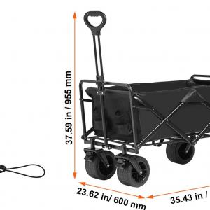 Összecsukható Strandkocsi, kézikocsi 150 kg teherbírás