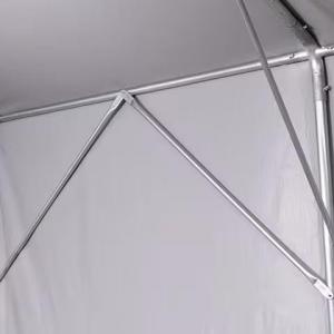 Outlander raktársátor ponyva csarnok 6x16m oldalmagasság 3,00m  standard bejárat ponyva PVC