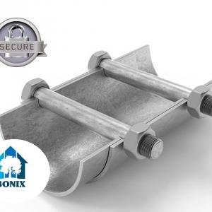 Outlander  raktársátor ponyva csarnok 8x12m raktársátor 4,00m oldalmagasság, standard kapuval ponyva PVC szürke