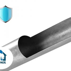 Outlander raktársátor, tároló sátor ponyva csarnok 6x12m oldalmagasság 3,00m cipzáras kapuval és tetőablakkal, ponyva PVC  szürke