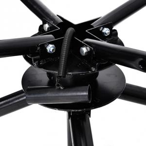 Padlófűtés csőlecsévélő állvány – 300 kg teherbírás, 600 m kapacitás, Ø16–32 mm PEX/PERT/AL-PEX csövekhez, hordtáskával