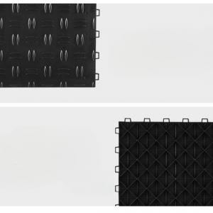 Padozat, padló  50 db – 30 x 30 x 1,35 cm, csúszásmentes, kétoldalas textúrájú, piros  (4,5 m²)