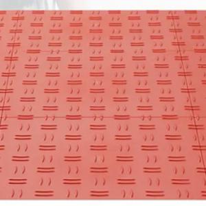 Padozat, padló  50 db – 30 x 30 x 1,35 cm, csúszásmentes, kétoldalas textúrájú, piros  (4,5 m²)