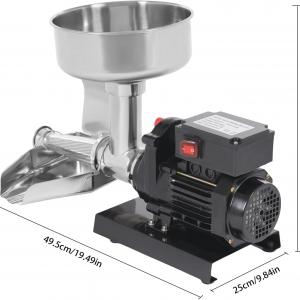 Paradicsom passzírozó, daráló gyümölcslekvár készítő  Rozsdamentes acél paradicsomprés, – 450W