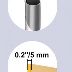 Parkolásgátló oszlop sárga 122 cm, átmérő 11 cm