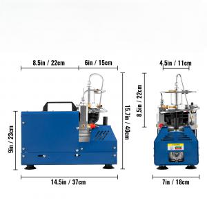 PCP légkompresszor, PSI/30MPA/310 bar 1800W 220V, automatikus leállítás