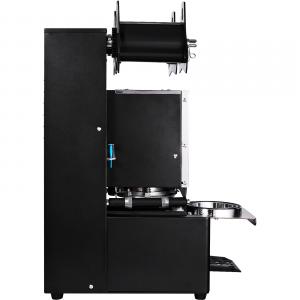 Pohárzáró gép – 500-650 csésze/óra kapacitás, 90/95 mm csészéhez, max. 190 mm magasságig fekte