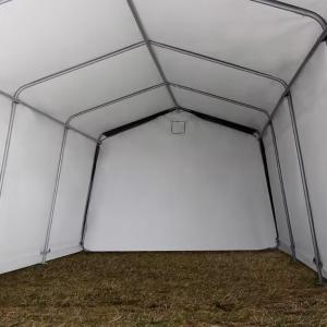 Ponyvagarázs mobilgarázs 3,3x6,2m ponyva zöld